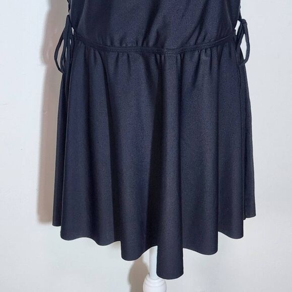 AI'MAGE Black Swim Dress with Matching Bottoms NWOT Size XXL - Picture 7 of 14